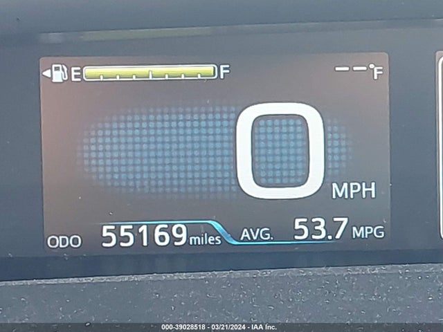 Toyota PRIUS XLE 2020 JTDKARFU8L3123830 Image 16