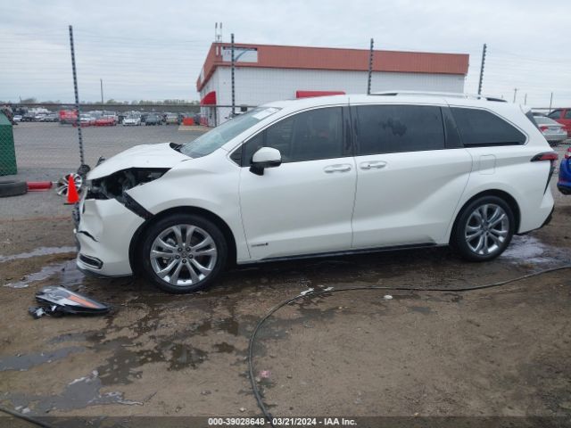 5TDERKEC4MS011421 Toyota Sienna Platinum