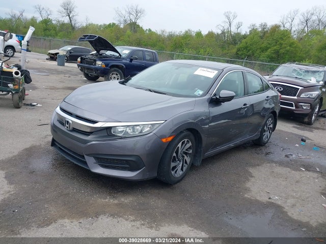 Honda CIVIC EX 2018 19XFC2F7XJE019455 Image 2