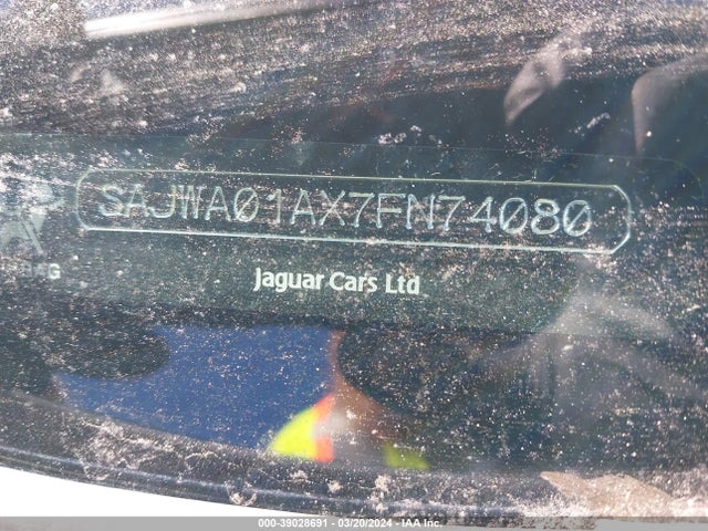 2007 JAGUAR S-TYPE SAJWA01AX7FN74080 Photo 8