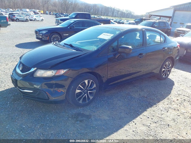 Honda CIVIC EX 2014 2HGFB2F81EH523626 Image 2