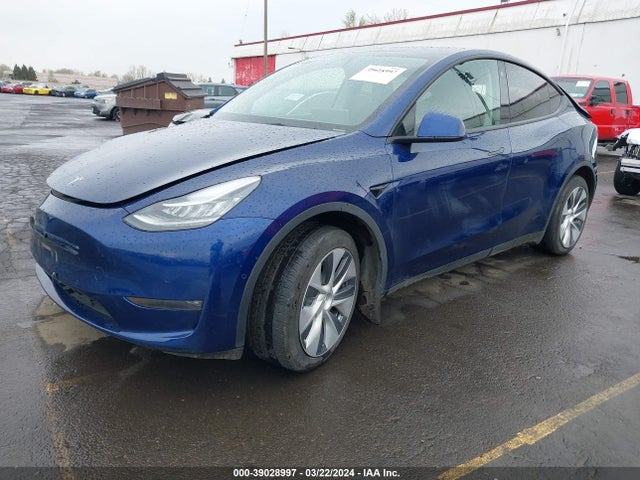 7SAYGDEE1NF421022 Tesla Model Y Long Range Dual Motor All-wheel Drive