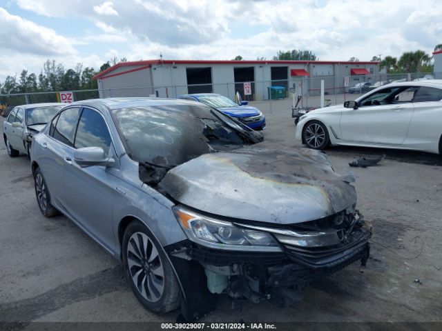 Продажа на аукционе авто 2017 Honda Accord Hybrid Ex-l, vin: JHMCR6F52HC016573, номер лота: 39029007