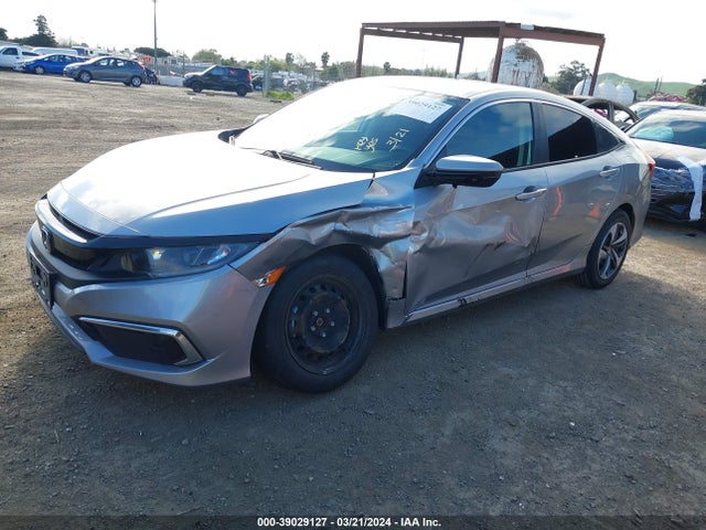 Honda Civic Lx 2019 19XFC2F6XKE208213 Image 2