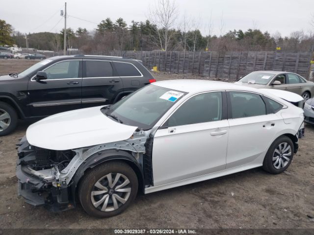 2HGFE2F23PH553040 Honda Civic Lx