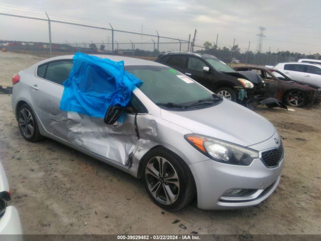 2015 Kia Forte Ex მანქანა იყიდება აუქციონზე, vin: KNAFX4A80F5343711, აუქციონის ნომერი: 39029482