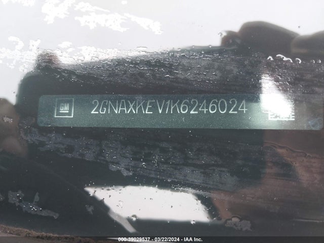 Chevrolet EQUINOX LT 2019 2GNAXKEV1K6246024 Image 9