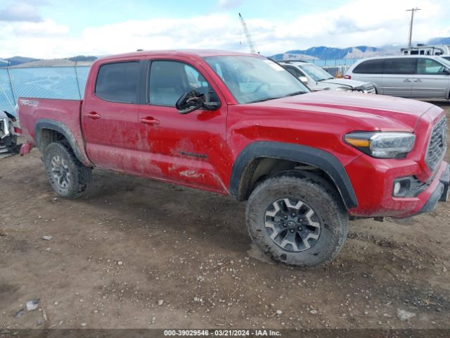 Auction sale of the 2022 Toyota Tacoma Trd Off Road, vin: 3TMCZ5ANXNM484452, lot number: 39029546