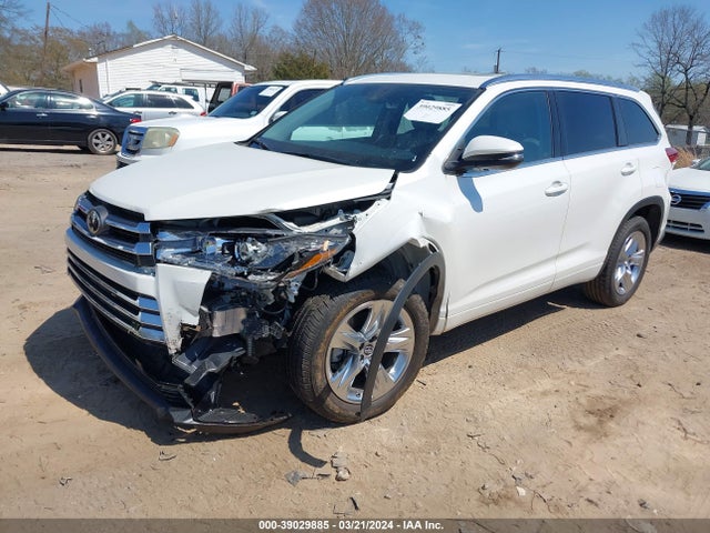 Toyota Highlander Limited 2019 5TDYZRFHXKS302387 Image 2