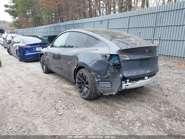 7SAYGDEF3PF909707 Tesla Model Y Awd/performance Dual Motor All-wheel Drive