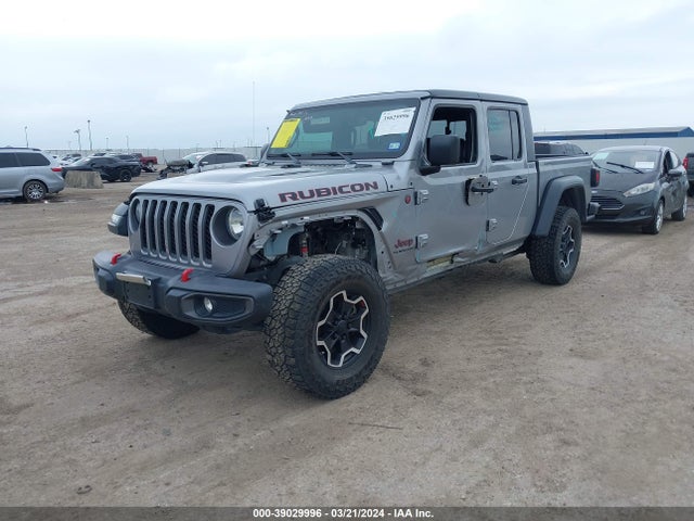 Jeep Gladiator Rubicon 4x4 2020 1C6JJTBG5LL136860 Image 2