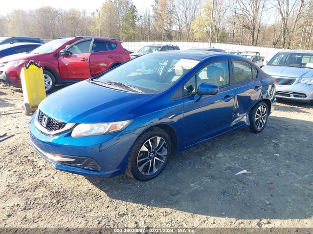 Honda CIVIC EX 2015 19XFB2F81FE009304 Image 2