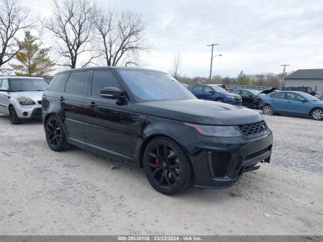 Продаж на аукціоні авто 2018 Land Rover Range Rover Sport Svr, vin: SALWZ2SE4JA183279, номер лоту: 39030106