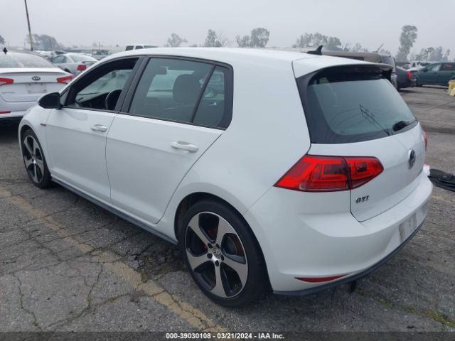 3VW4T7AU1FM065638 Volkswagen Golf Gti 2.0t S 4-door