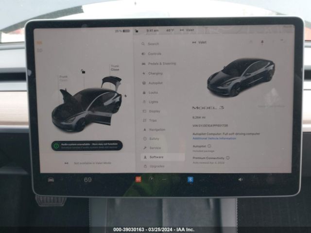 5YJ3E1EA1PF601726 Tesla Model 3 Rear-wheel Drive