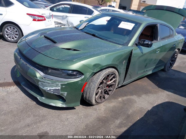 Dodge Charger Srt Hellcat Rwd 2018 2C3CDXL96JH255046 Image 2