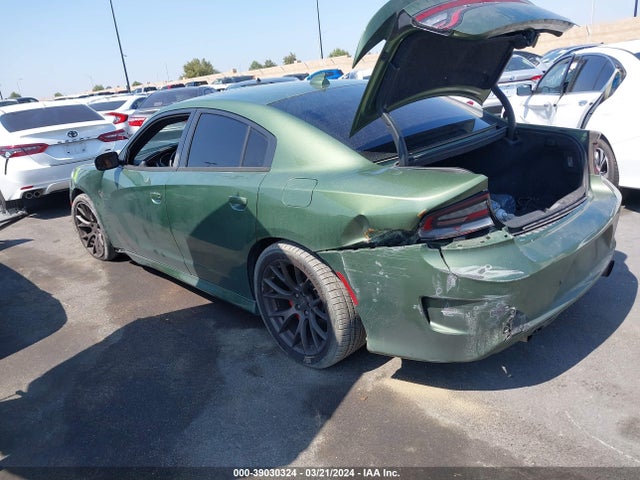 Dodge Charger Srt Hellcat Rwd 2018 2C3CDXL96JH255046 Image 3
