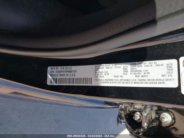 2023 RAM 1500 1C6SRFHT8PN661151 Photo 8