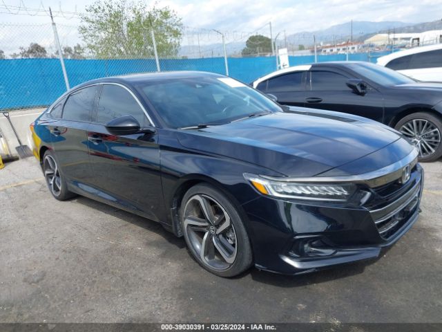 1HGCV1F39MA075156 Honda Accord Sport