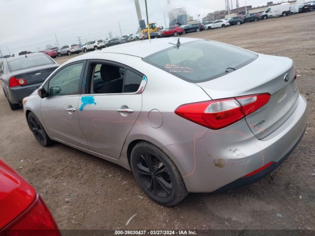 KNAFX4A82E5098960 KIA FORTE EX