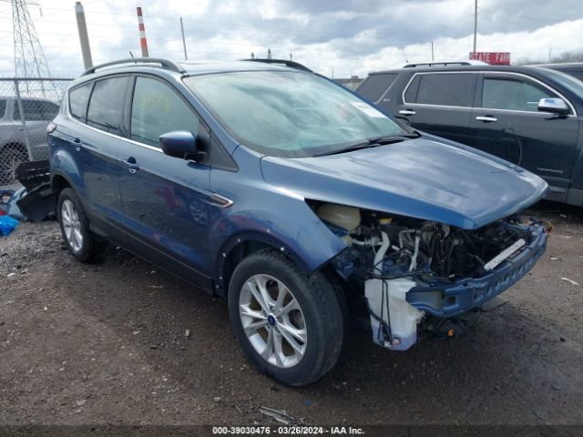 Продажа на аукционе авто 2018 Ford Escape Sel, vin: 1FMCU0HD9JUA41113, номер лота: 39030476