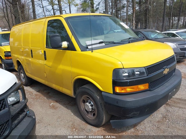 Chevrolet Express Cargo Rwd 2500 Regular Wheelbase Wt 2021 1GCWGAF78M1168789 головне зображення