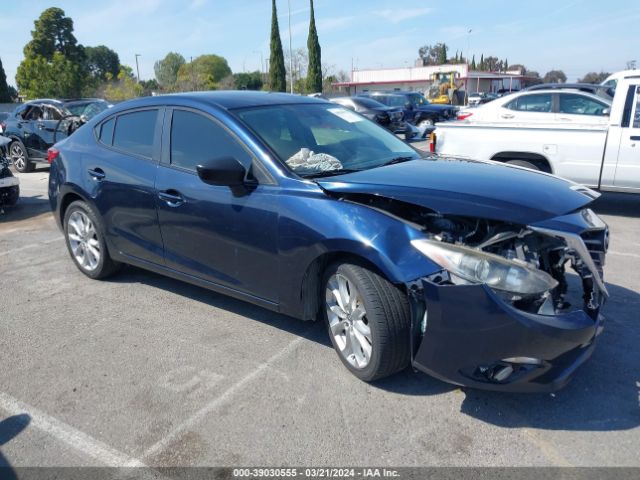 39030555 :رقم المزاد ، JM1BM1T75G1278666 vin ، 2016 Mazda Mazda3 I Sport مزاد بيع