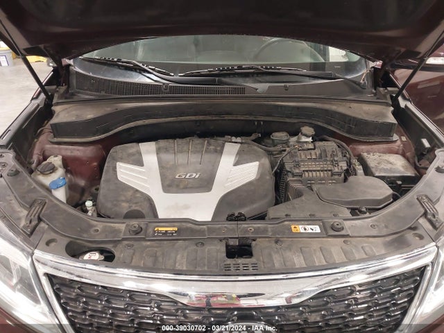 KIA Sorento Lx V6 2014 5XYKTDA7XEG426606 Image 10