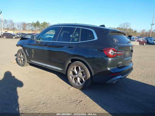 BMW X3 Xdrive30i 2022 5UX53DP05N9K46442 Image 3