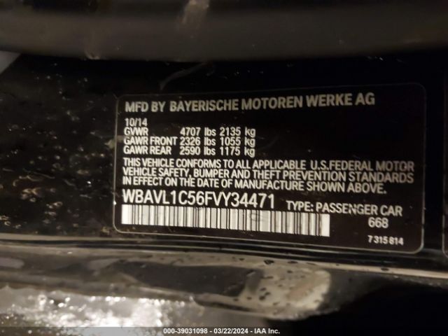 WBAVL1C56FVY34471 BMW X1 Xdrive28i