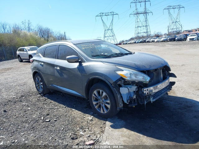 Nissan Murano Platinum/s/sl/sv 2017 5N1AZ2MG3HN100777 головне зображення