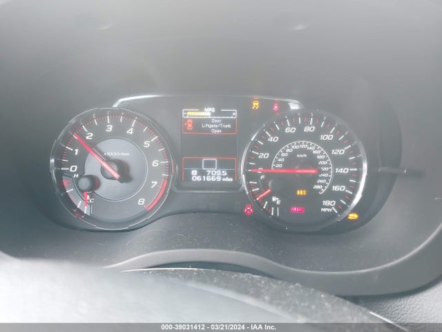Subaru WRX 2019 JF1VA1A61K9813251 Image 7