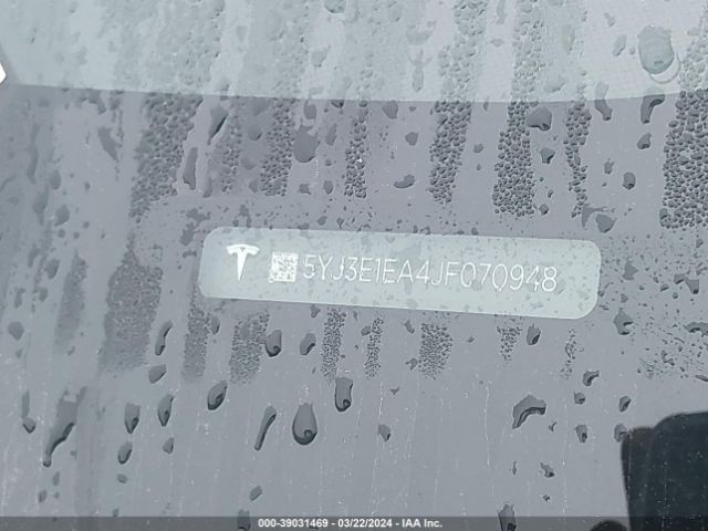 5YJ3E1EA4JF070948 Tesla Model 3 Long Range/mid Range