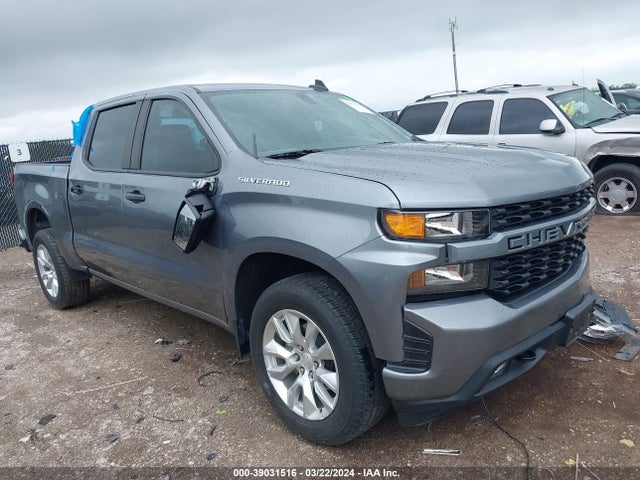 Chevrolet Silverado 1500 2wd  Short Bed Custom 2021 1GCPWBEK1MZ162756 головне зображення