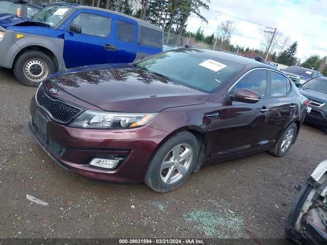 KIA Optima Lx 2014 5XXGM4A73EG291489 Image 2