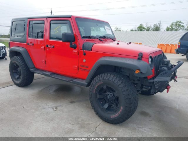 39032005 :رقم المزاد ، 1C4HJWDG2FL627770 vin ، 2015 Jeep Wrangler Unlimited Sport مزاد بيع