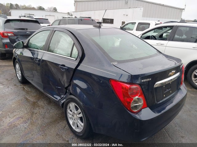 Chevrolet Sonic Lt Auto 2015 1G1JC5SH3F4220514 Image 3