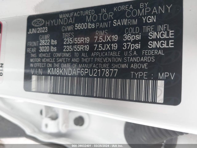 Hyundai Ioniq 5 Sel 2023 KM8KNDAF6PU217877 Image 9