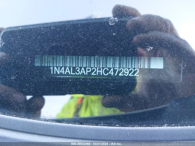 Nissan Altima 2.5 S 2017 1N4AL3AP2HC472922 Image 12