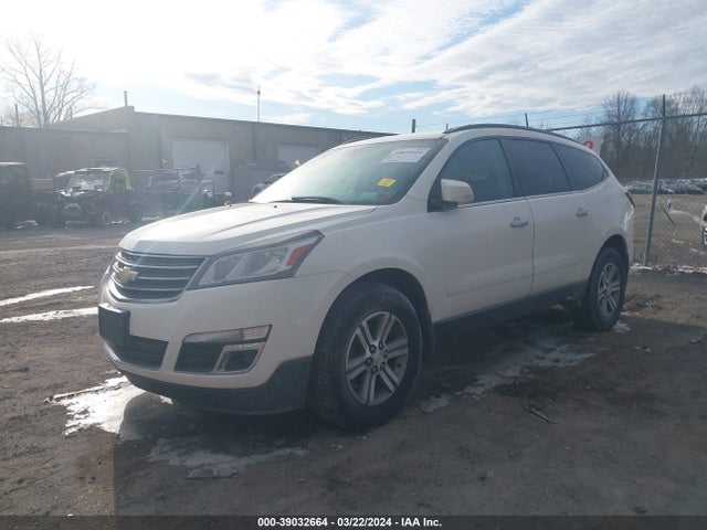 Chevrolet Traverse 1lt 2015 1GNKRGKD0FJ167430 Image 2