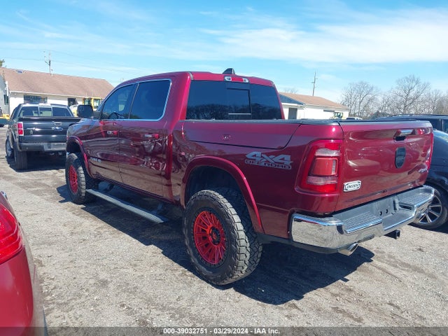RAM 1500 Longhorn  4x4 5'7 Box 2019 1C6SRFKT4KN752032 Image 3