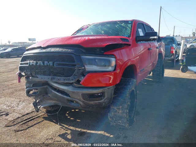 RAM 1500 Lone Star  4x4 5'7 Box 2021 1C6SRFFT2MN699781 Image 2