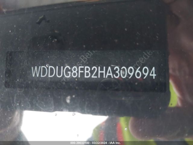 WDDUG8FB2HA309694 Mercedes-Benz S 550 4matic