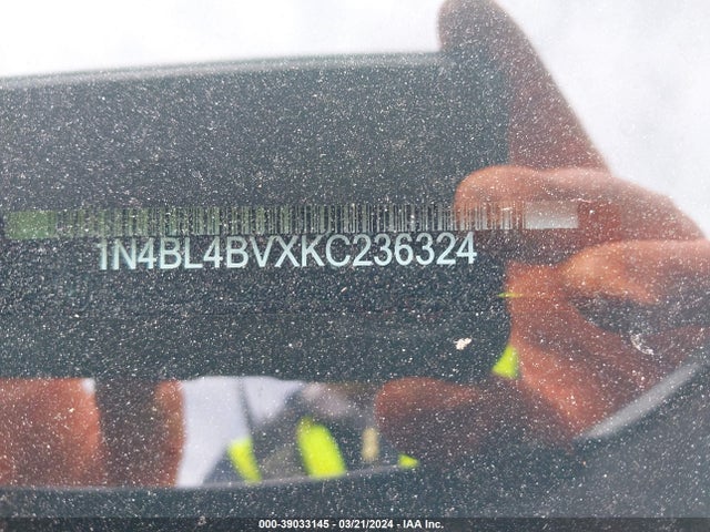 Nissan Altima 2.5 S 2019 1N4BL4BVXKC236324 Image 9