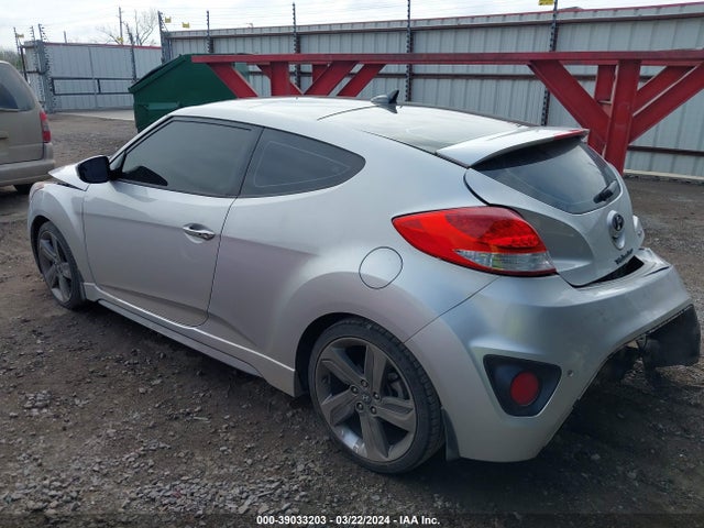 2014 Hyundai Veloster Turbo W/blue მანქანა იყიდება აუქციონზე, vin: KMHTC6AE6EU206873, აუქციონის ნომერი: 39033203