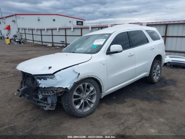 1C4RDJDGXLC260787 Dodge Durango Gt Plus Awd