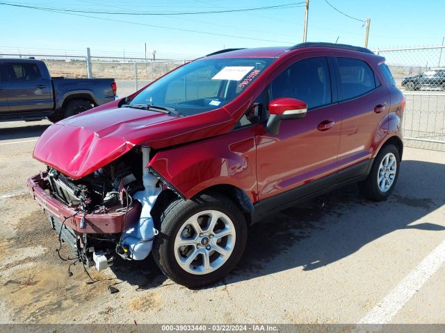 MAJ3S2GE5KC295043 Ford Ecosport Se
