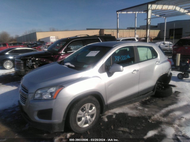 Chevrolet Trax 1ls 2015 KL7CJKSB8FB245532 Image 2