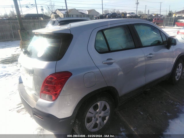 Chevrolet Trax 1ls 2015 KL7CJKSB8FB245532 Image 4