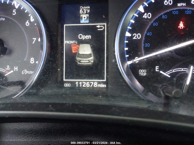 Toyota Highlander Xle V6 2016 5TDJKRFH5GS265505 Image 15